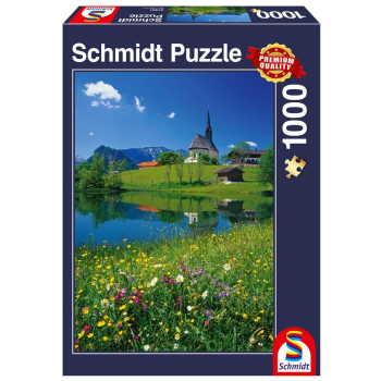 Puzzle 1000 Inzell, Bawaria, Niemcy